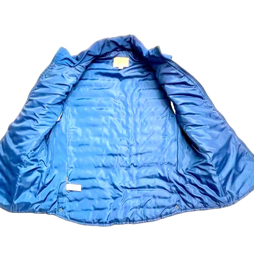LOFT Peacock Blue Quilted Puffer Vest Size XS 💙💎💙 - Picture 5 of 15